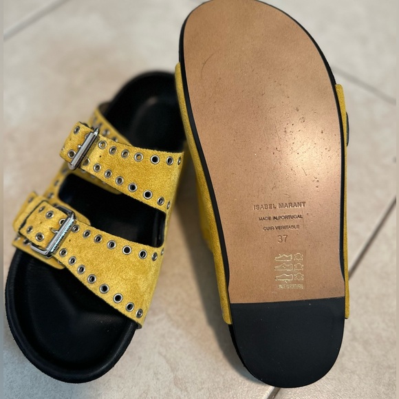 Isabel Marant Lennyo Buckle Sandals - Picture 3 of 4